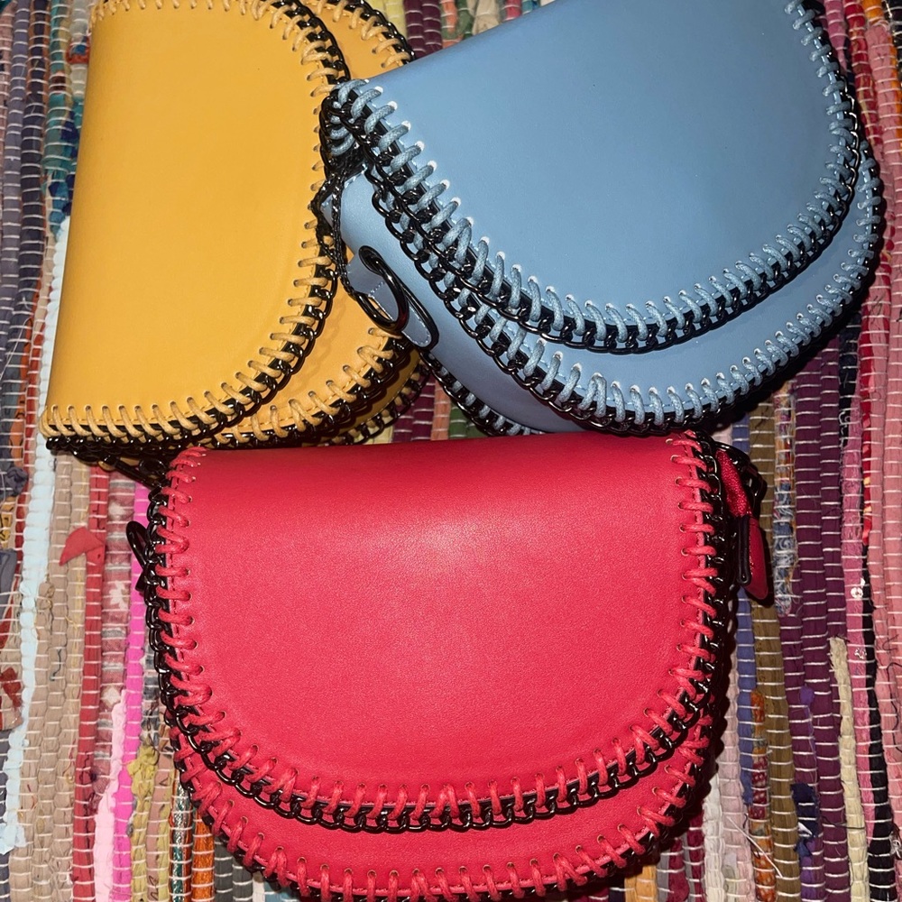 Vegan Leather Crossbody Bag